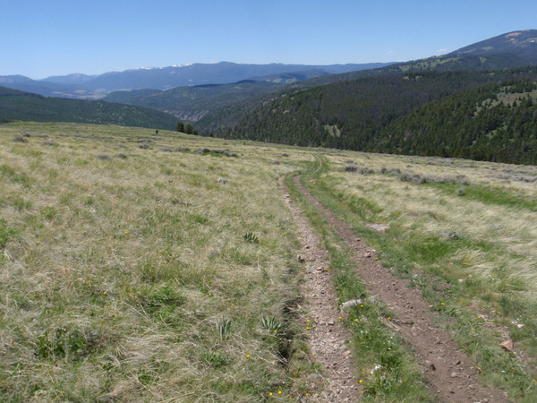 Double Track on the GDMBR.